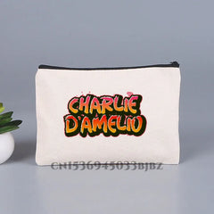 Charli Damelio Makeup Bag Classic Organizer Lady Pouch for Travel