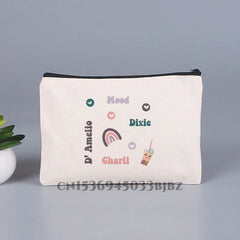Charli Damelio Makeup Bag Classic Organizer Lady Pouch for Travel