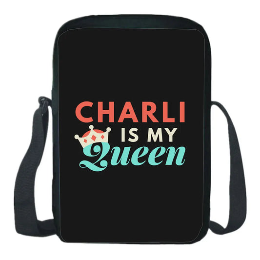 Charli Damelio Shoulder Bag Teens Messenger Crossbody School Bookbag