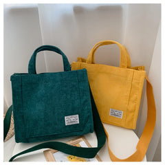 Women's Solid Color Crossbody Shoulder Bag Casual School Wallet
