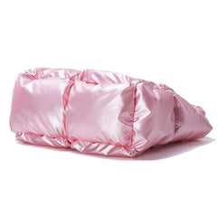 Women Winter Down Bag Portable Nylon Casual Warm Top-handle Bag
