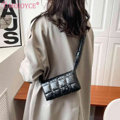 Women Messenger Bag Casual Flap Nylon Soft Solid for Shopping Travel