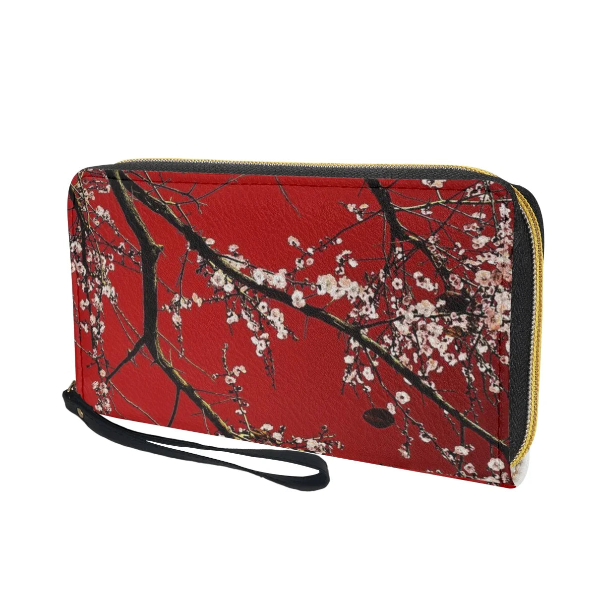 Cherry Blossoms Women's Wallet Floral Style Clutch Billeteras