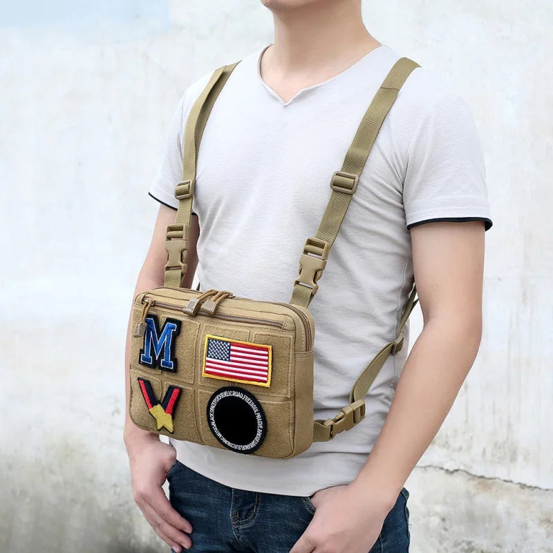Tactical Chest Bag Portable Outdoor Leisure Sports Accessory Bag