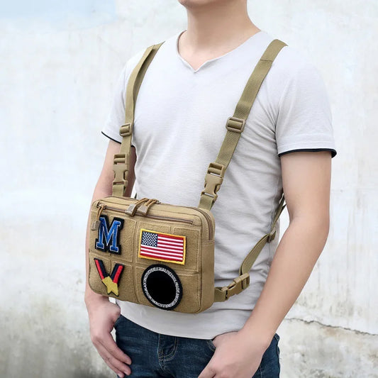 Tactical Chest Bag Portable Outdoor Leisure Sports Accessory Bag