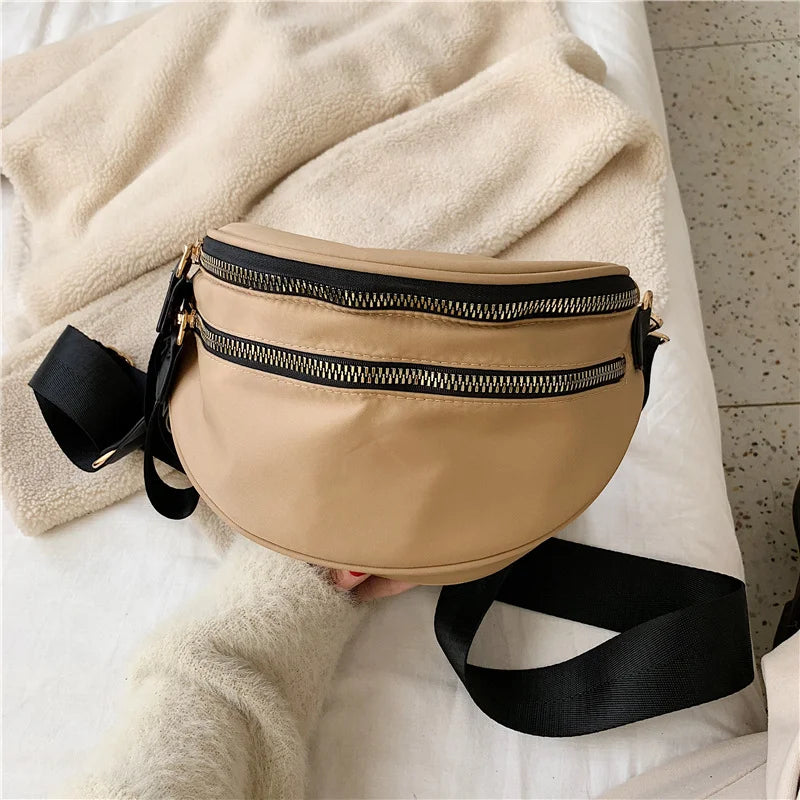 Women's Chest Bag Large-capacity Crossbody Waist Bag