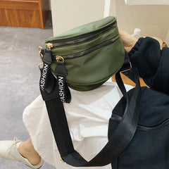Women's Chest Bag Large-capacity Crossbody Waist Bag