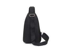 Mens Nylon Canvas Chest Bag Shoulder Messenger Backpack