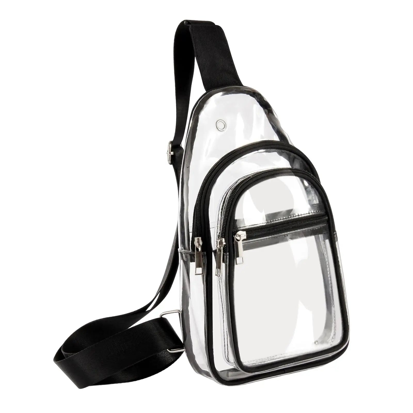 Mini PVC Clear Shoulder Bag for Stadium Travel
