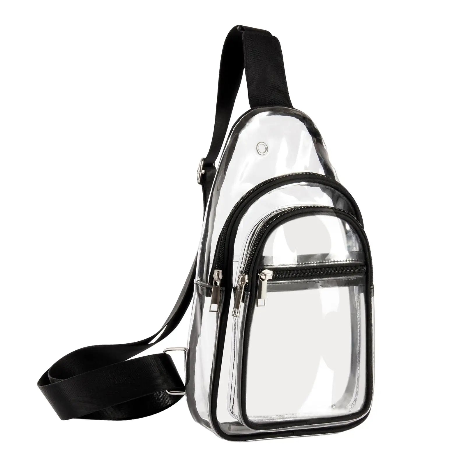 Mini PVC Clear Shoulder Bag for Stadium Travel