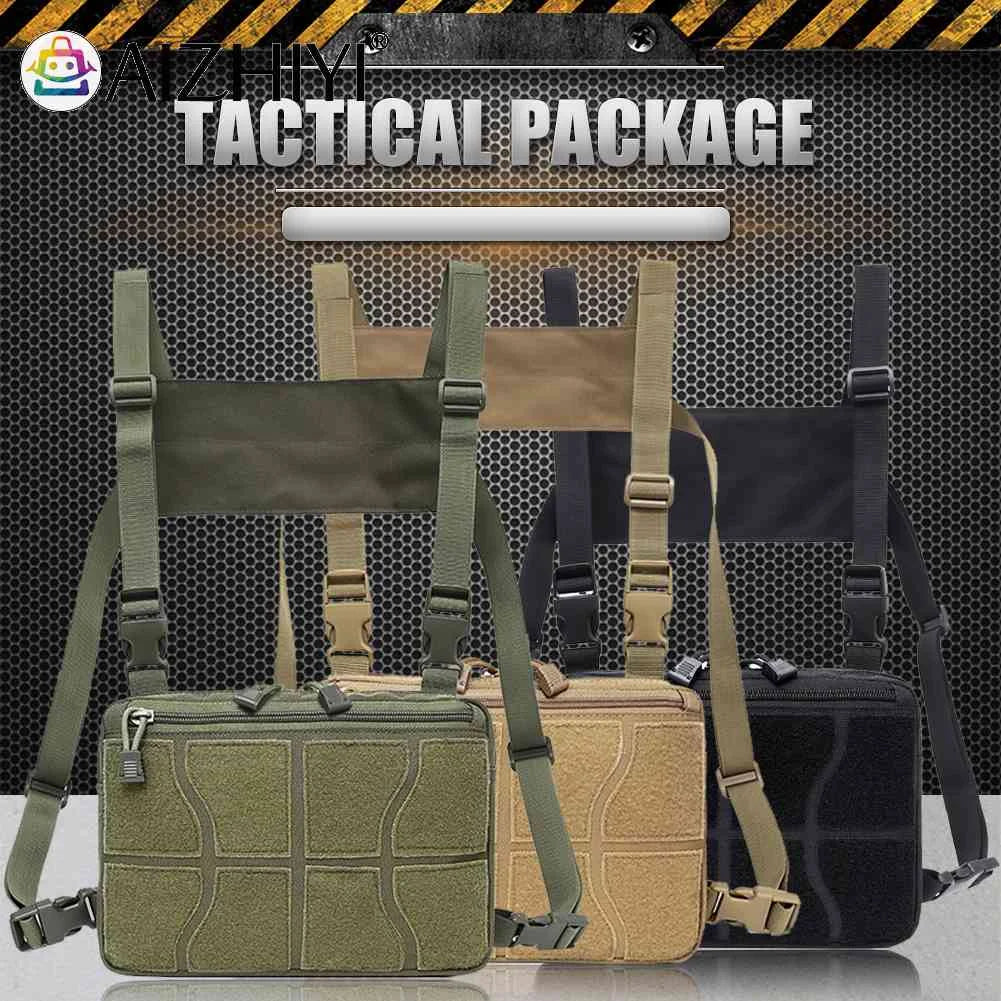Chest Rig Waist Bag Hip-hop Streetwear Functional Chest Bag