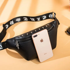 Skull Chest Bag Waist Shoulder Messenger Fanny Pack