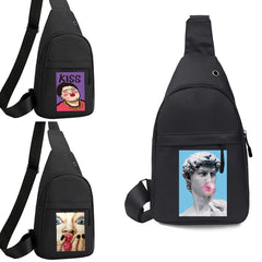 Anti-theft Chest Pack Crossbody Bag for Men Women