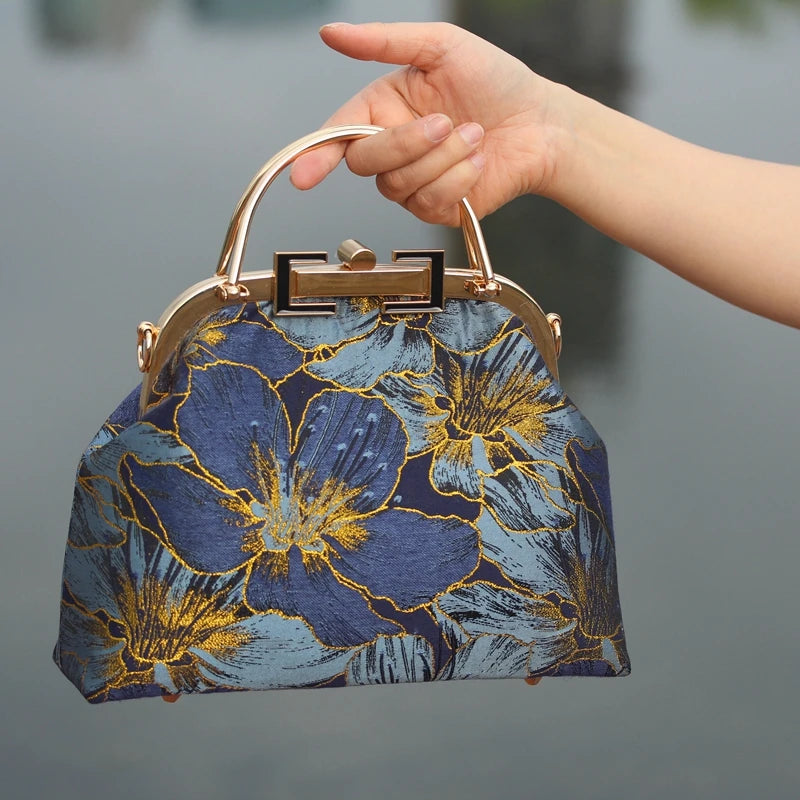 Vintage Women's Handbag Chain Crossbody Bag