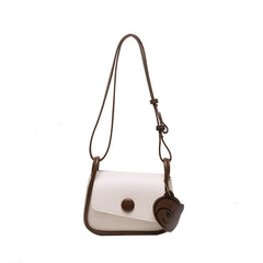Flap Shoulder Bag PU Leather Clutch Crossbody Purse