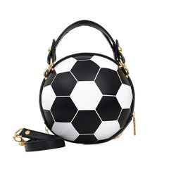 Round Barrel-shaped Crossbody Shoulder Bag
