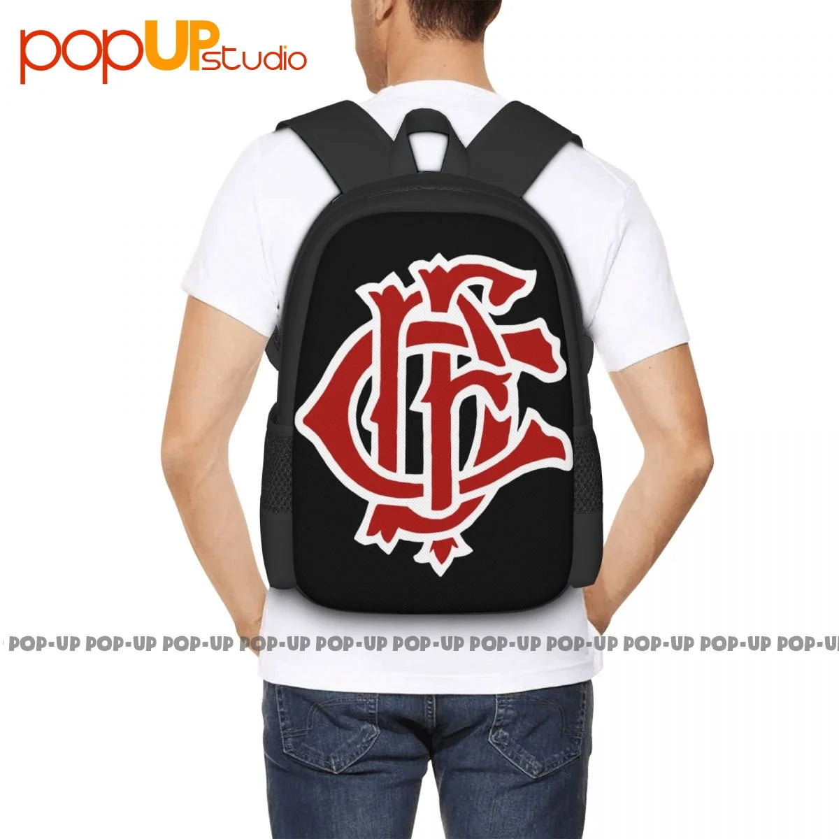 Chicago Fire Department CFD Backpack Large Capacity School Style