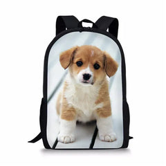 Chihuahua Dog School Backpack for Teens