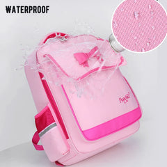 Girls Backpack Lovely Students Princess Book Bag Big Capacity Schoolbag