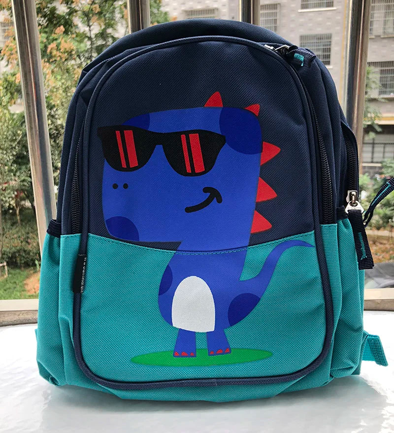 Children Dinosaur Pattern Cartoon Backpack Toddler Animal Backpacks