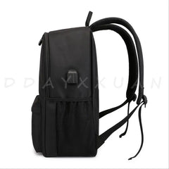 Anime Luminous DJ marshmello Backpack Kids Waterproof Bag USB Charging SchoolBag
