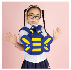 Children Bee-shaped Backpack Widened Shoulder Strap Breathable Back