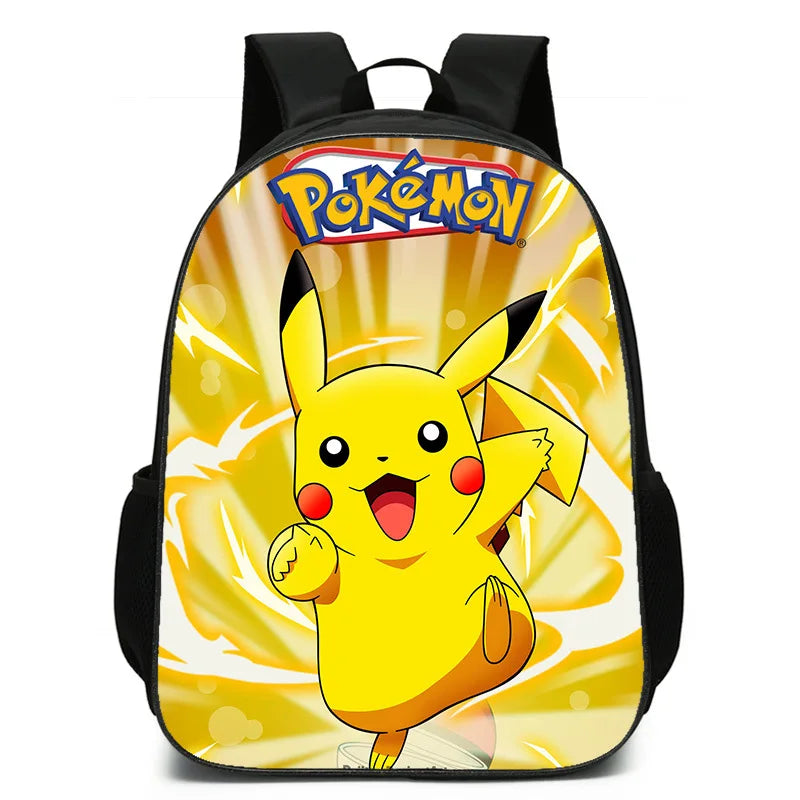 Kids Cartoon Backpack 16 inch Primary School Bag Boys Girls Grades 1-3