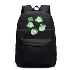Children Frog Backpack Kids Cartoon Anime Schoolbags Animals Knapsack