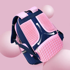 Girls Orthopedic Backpack Princess School Bag Bow Schoolbag Kids Satchel Mochila