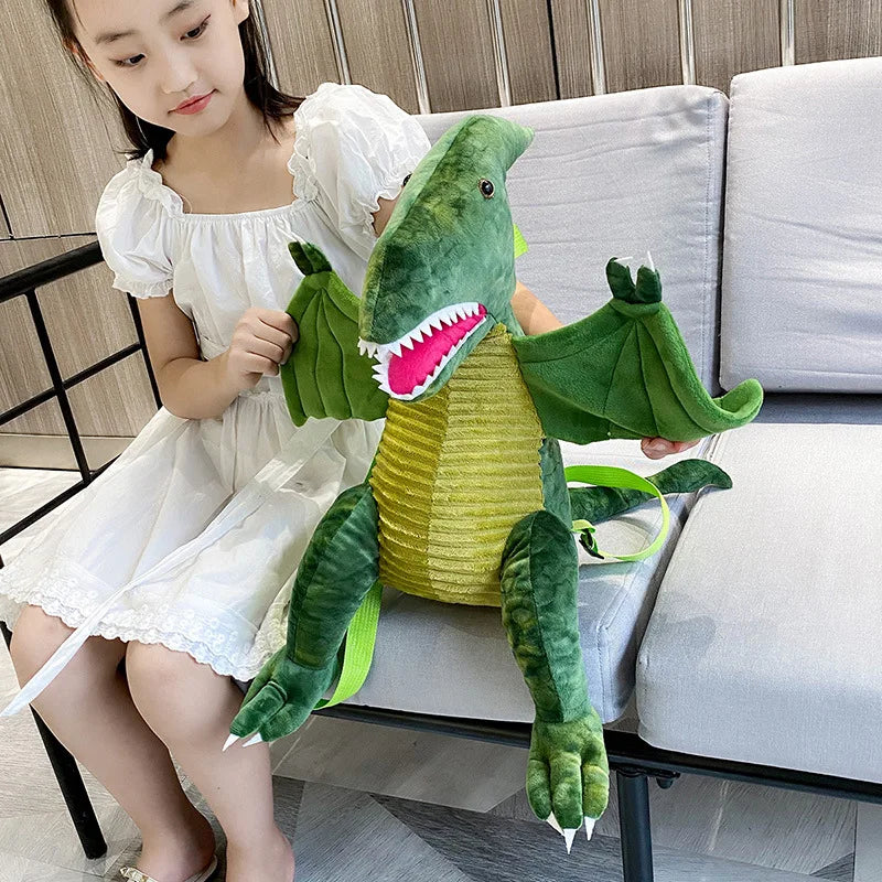 Kids Dinosaur Plush Bag 3D Baby Backpack