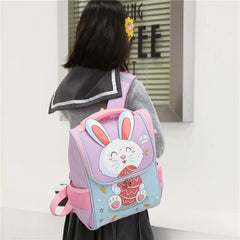 Children Dinosaur Rabbit Schoolbags Kindergarten Cartoon Backpacks