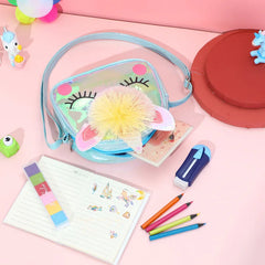 Children Unicorn Animals Messenger Shoulder Bag Cosmetic Mobile Storage Pouch