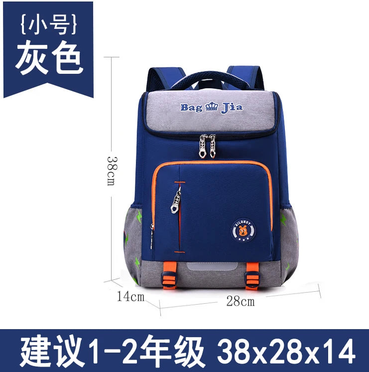 Kids Orthopedics School Bag Primary Waterproof Backpack Boys Girls