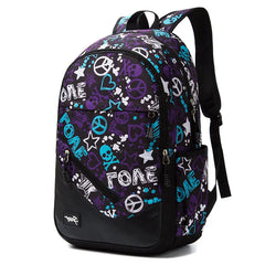 Children Printing School Backpack Large-Capacity Orthopedic Schoolbag