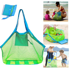 Kids Sand Away Mesh Bag Large Beach Towel Makeup Bag