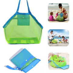 Kids Sand Away Mesh Bag Beach Toy Storage