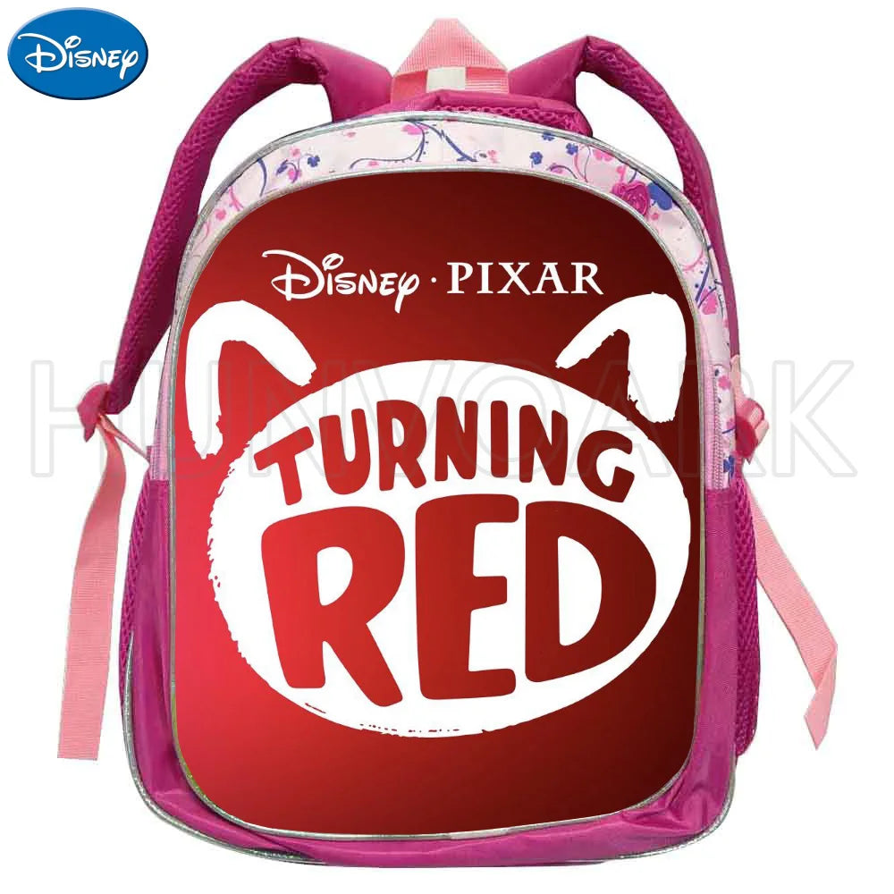 Kids School Bag Red Backpack 12inch Pattern Girl Gift Mochila Bolsas