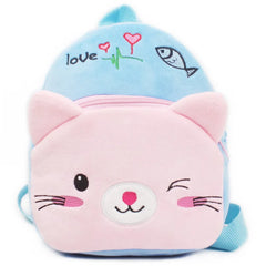 Kids Rabbit Backpack 3D Cartoon Print Plush Kindergarten Boys Girls School Bags