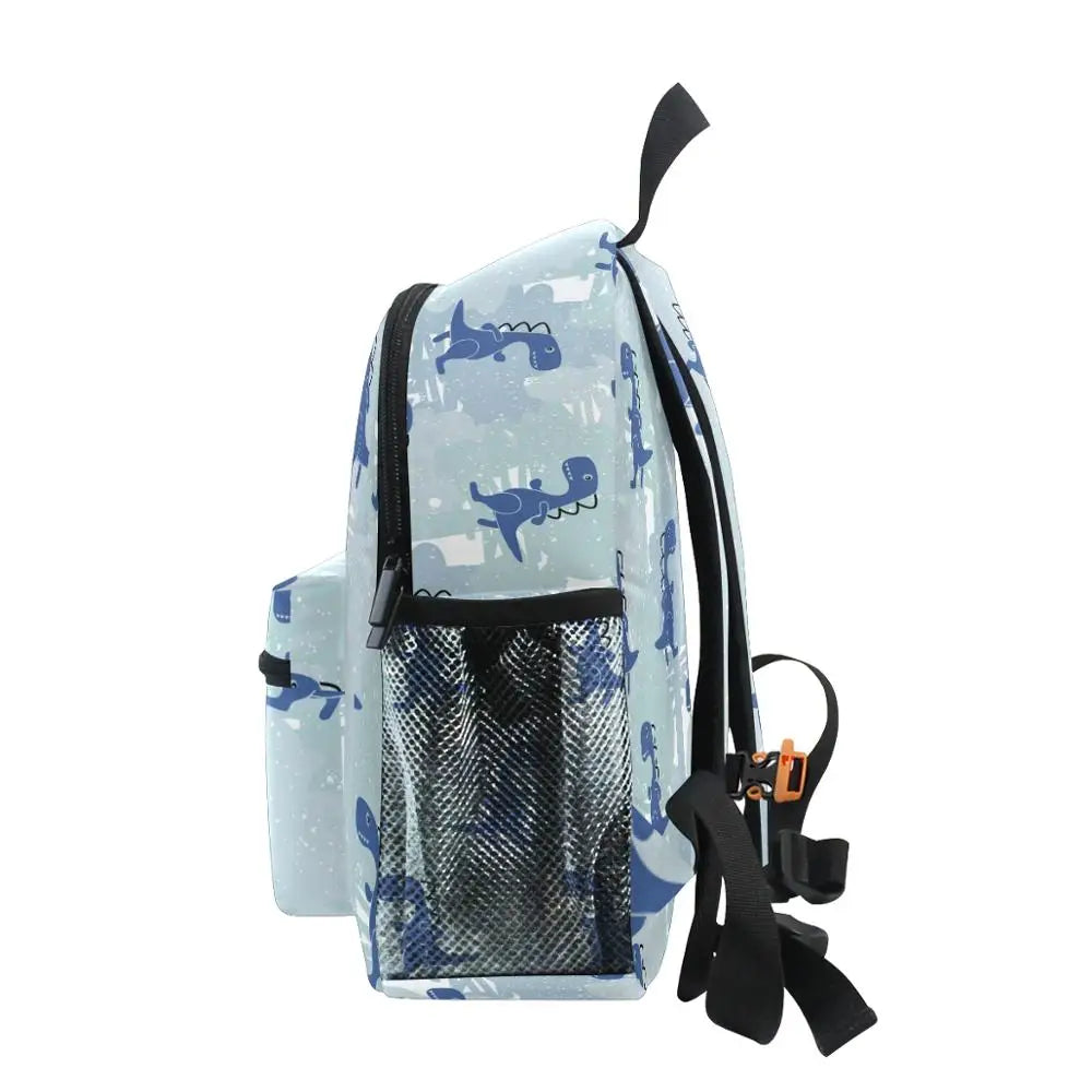 Kids Dino Kindergarten Backpack Preschool Bag 3-8 Years Old Dinosaur Schoolbag