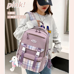 Girls Kids Backpack Orthopedic School Bag Book Bag Travel Mochila