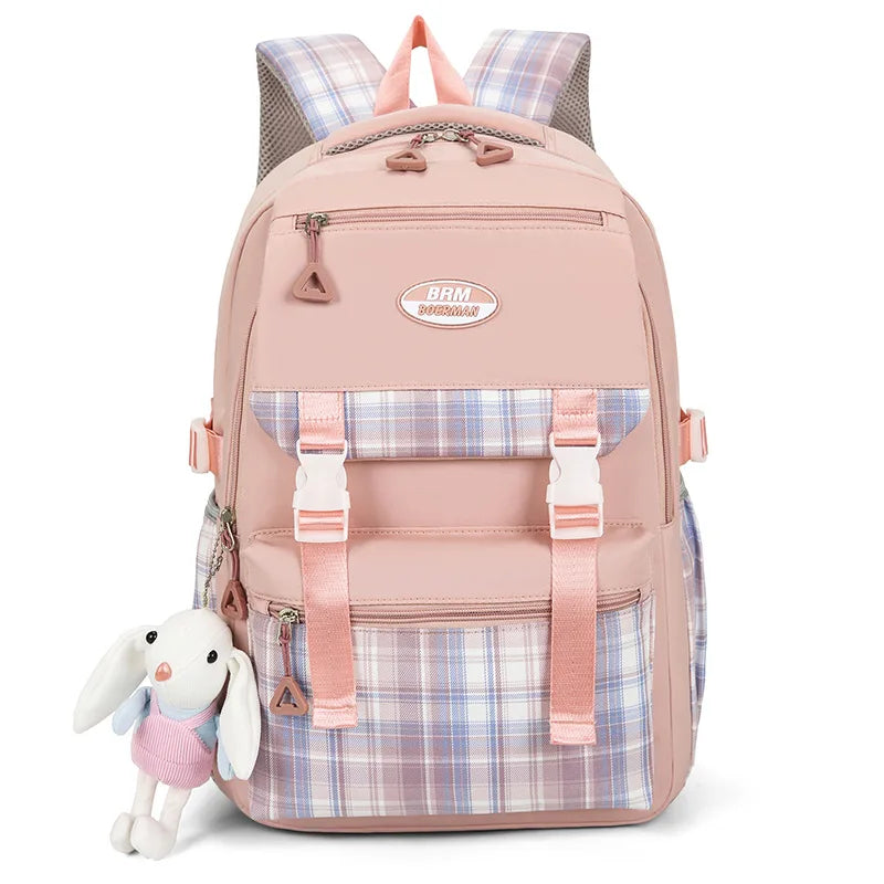 Girls Kids Backpack Orthopedic School Bag Book Bag Travel Mochila