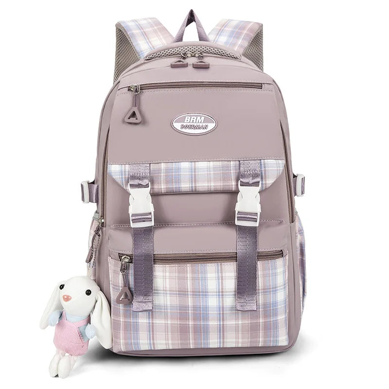 Girls Kids Backpack Orthopedic School Bag Book Bag Travel Mochila