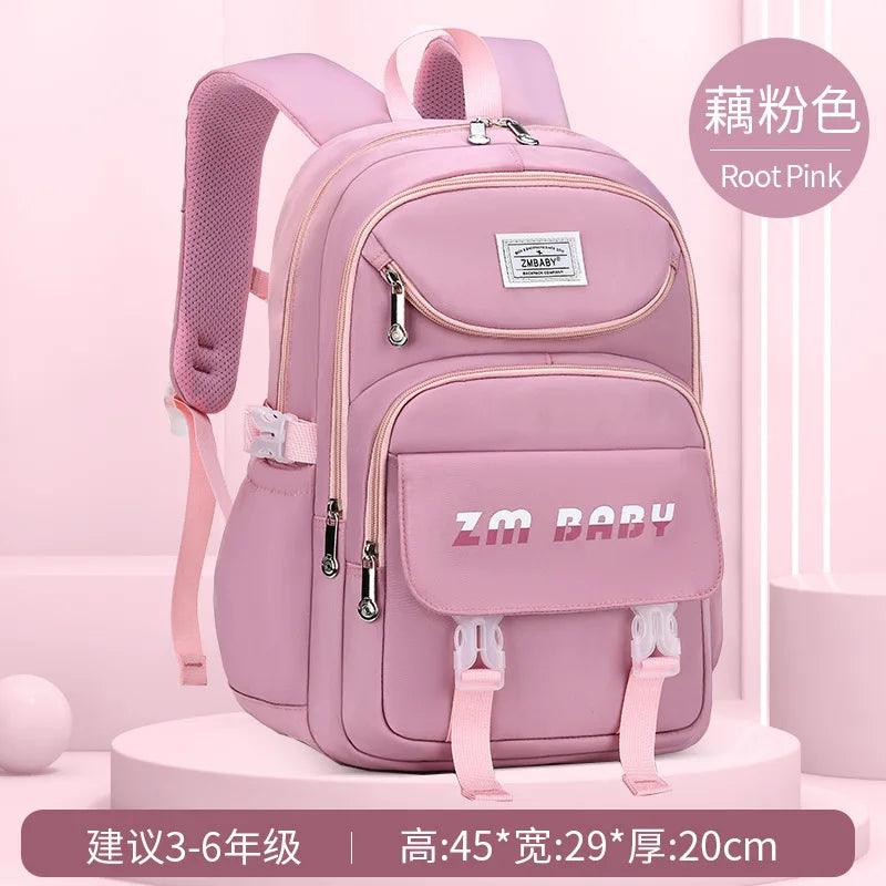 Girls Orthopedic School Backpack Princess Bag Kids Mochila Infantil