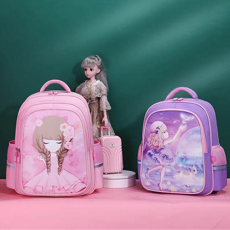 Orthopedic School Backpack for Girls Kids