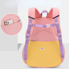 Girls Primary Orthopedic School Backpack Waterproof Kids Book Bag