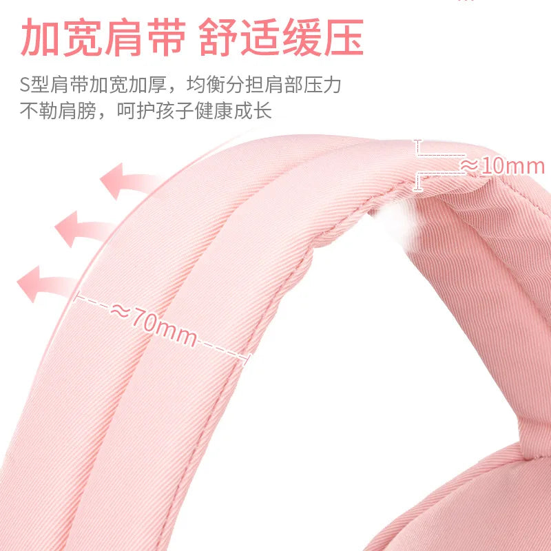 Girls Orthopedic School Bag Waterproof Backpack