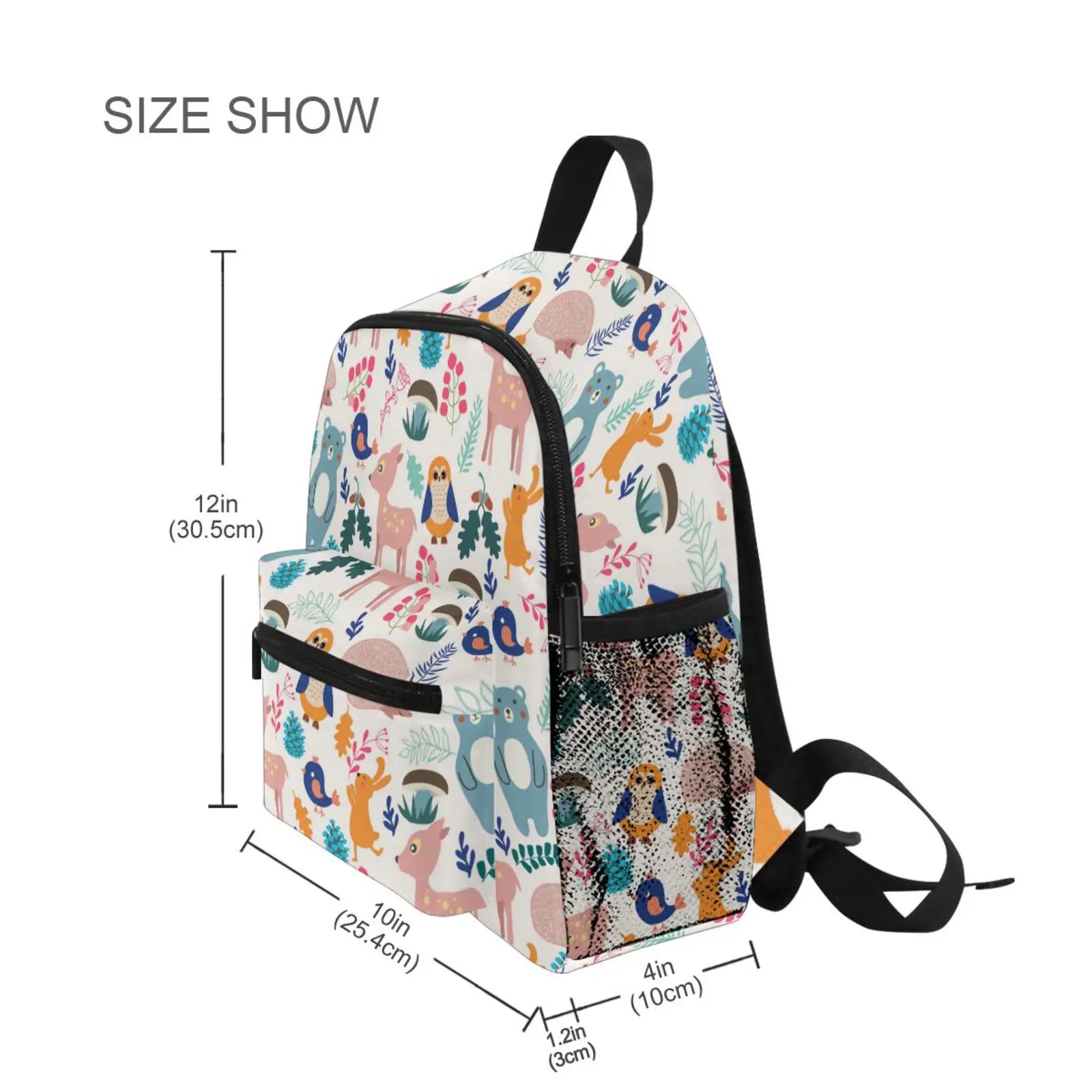 Forest Animals Kids Toddler Backpack Kindergarten Preschool