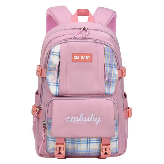 Girls Primary School Backpack Orthopedic Book Bag Kids Mochila Infantil