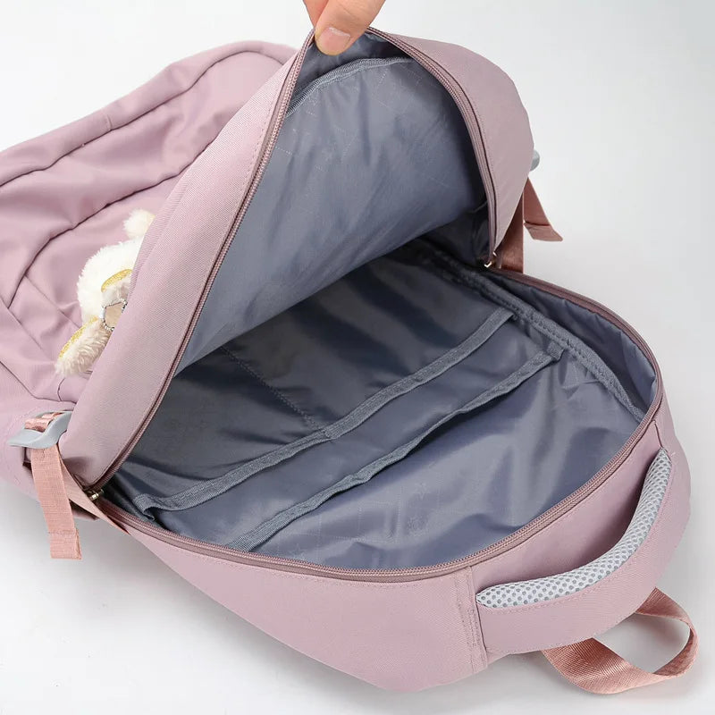 Girls Primary School Backpack Waterproof Kids Satchel Mochila