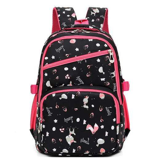 Girls Primary Backpack Kids Orthopedic School Bag